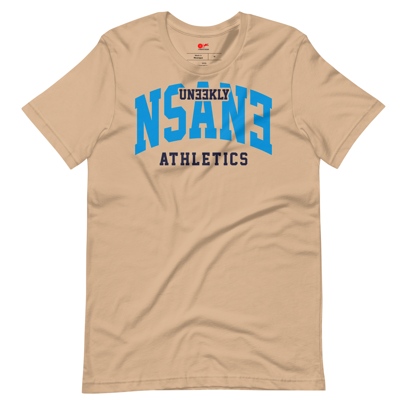 Nsane Athletics T-Shirt (University blue) - Unique Sweatsuits, hats, tees, shorts, hoodies, Outwear & accessories online | Uneekly Nsane